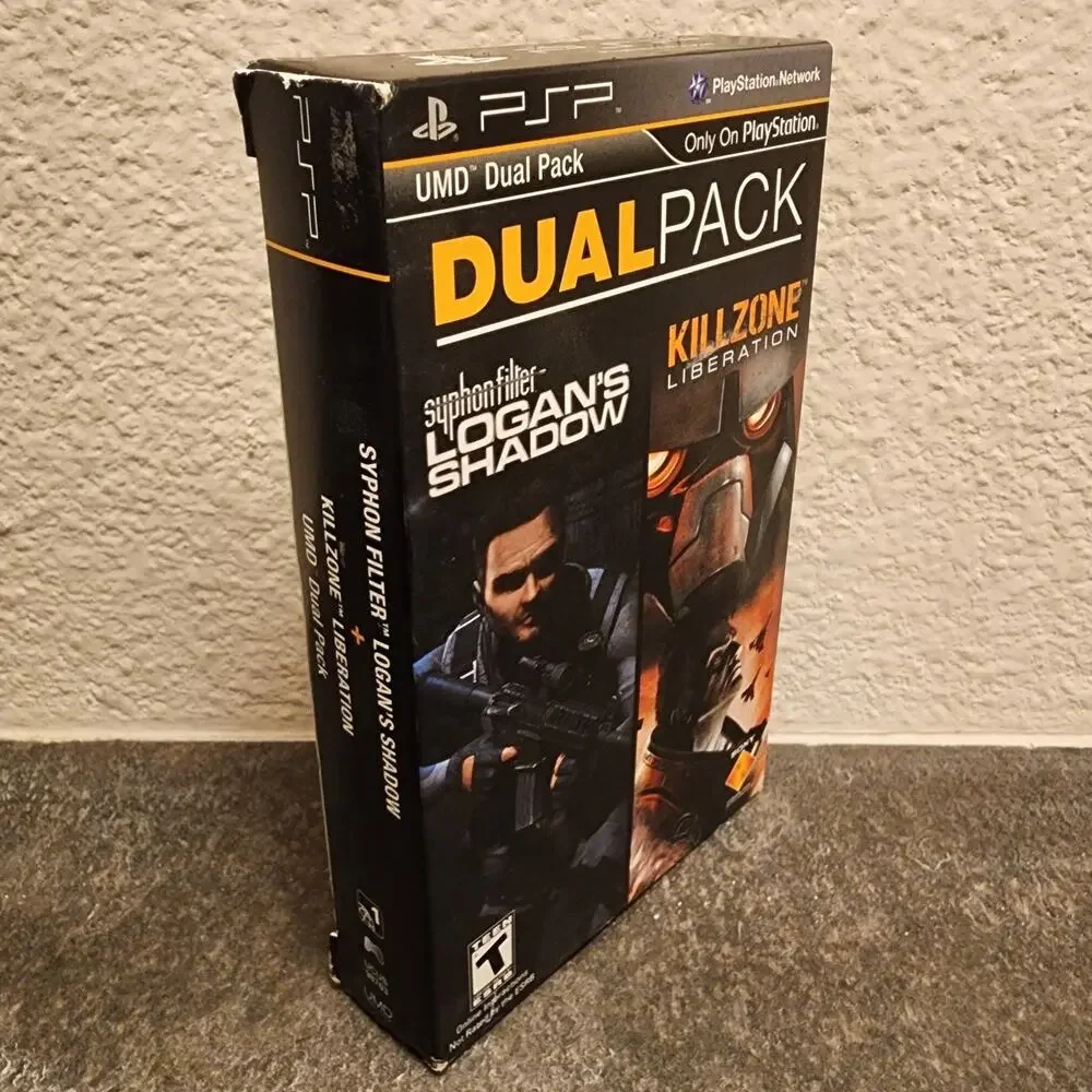 Game - Syphon Filter Logan's Shadow & Killzone Liberation [Dual Pack] (CIB), PSP